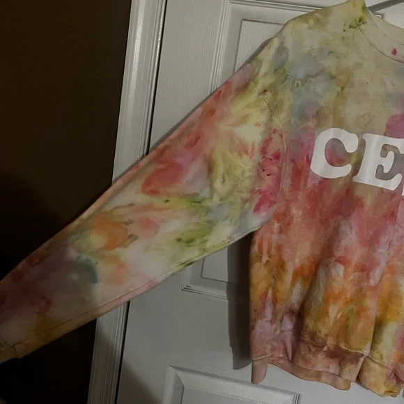 CEO Tie Dye Sweatshirt - Sz L - Picture 2 of 5